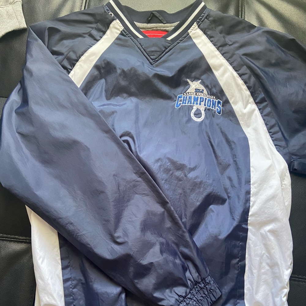 Colts super bowl champions windbreaker